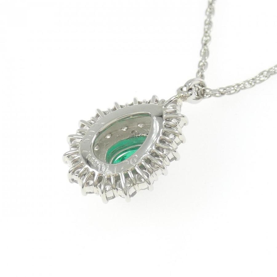 PT900/PT850 エメラルド ネックレス 0.61CT : KOMEHYO ONLINESTORE 