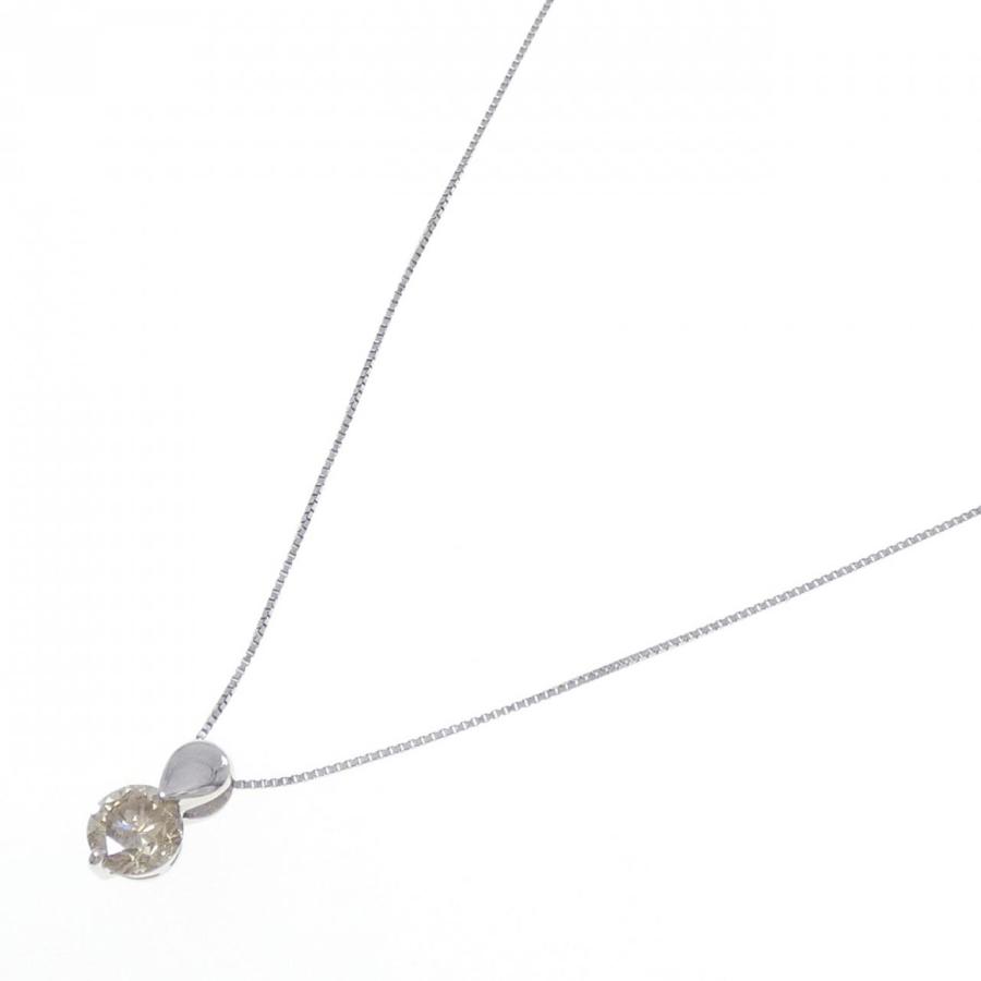 K18WG ダイヤモンド ネックレス 0.70CT : KOMEHYO ONLINESTORE Yahoo
