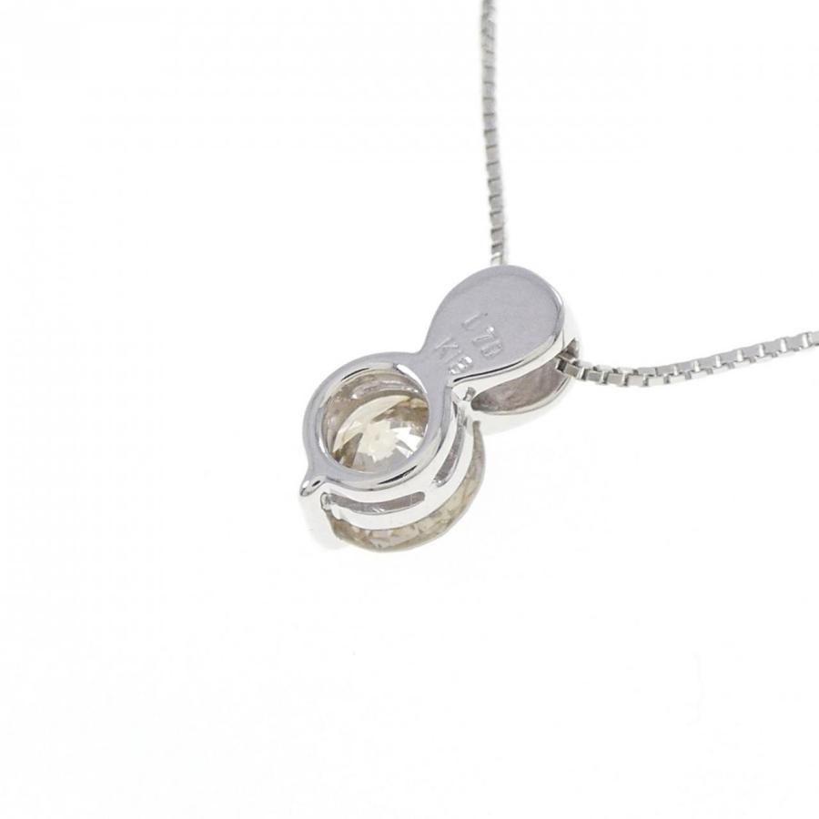 【K18WG】　ネックレス　6g超え　ダイヤモンド K18WG ダイヤモンド ネックレス 0.70CT : KOMEHYO ONLINESTORE Yahoo