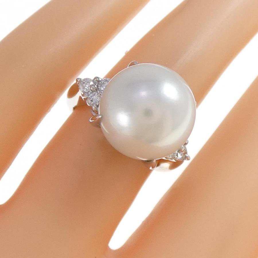 PT900 白蝶パール リング 12.5mm : KOMEHYO ONLINESTORE Yahoo!店