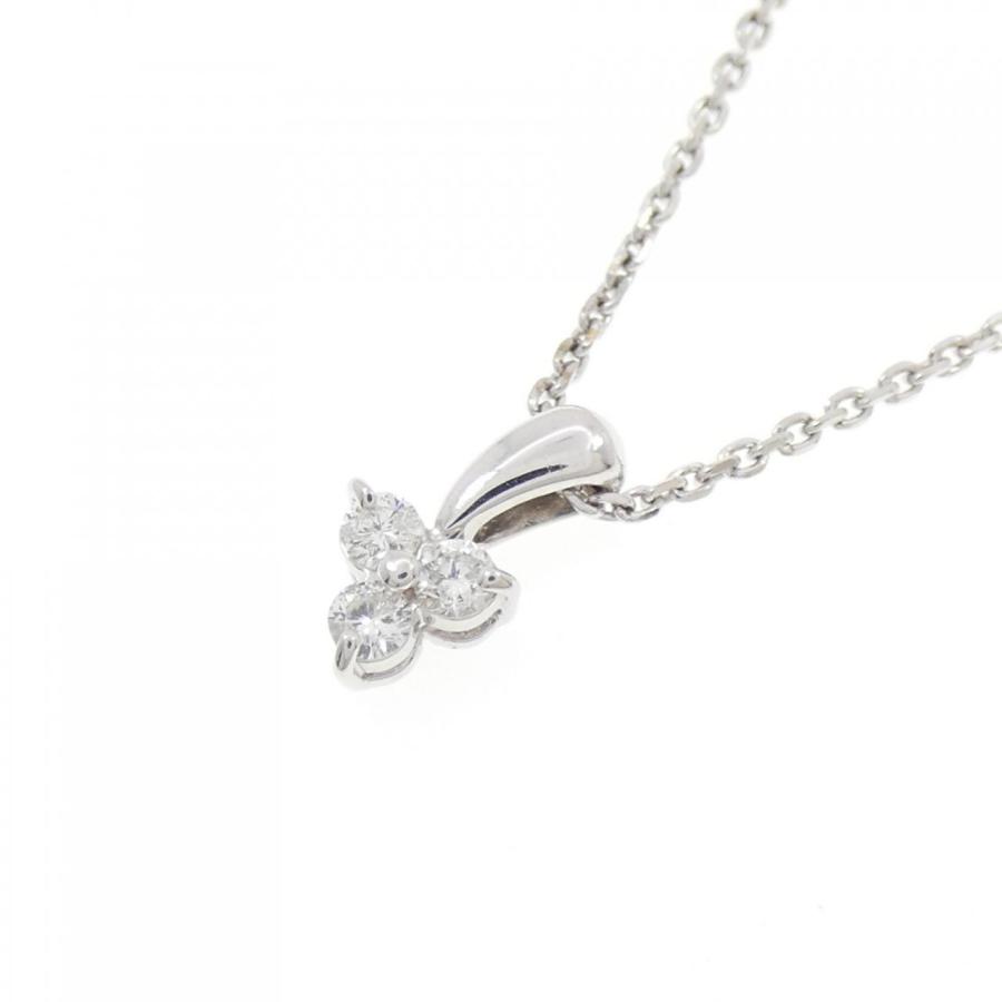 K10WG ダイヤモンド ネックレス 0.13CT : KOMEHYO ONLINESTORE Yahoo