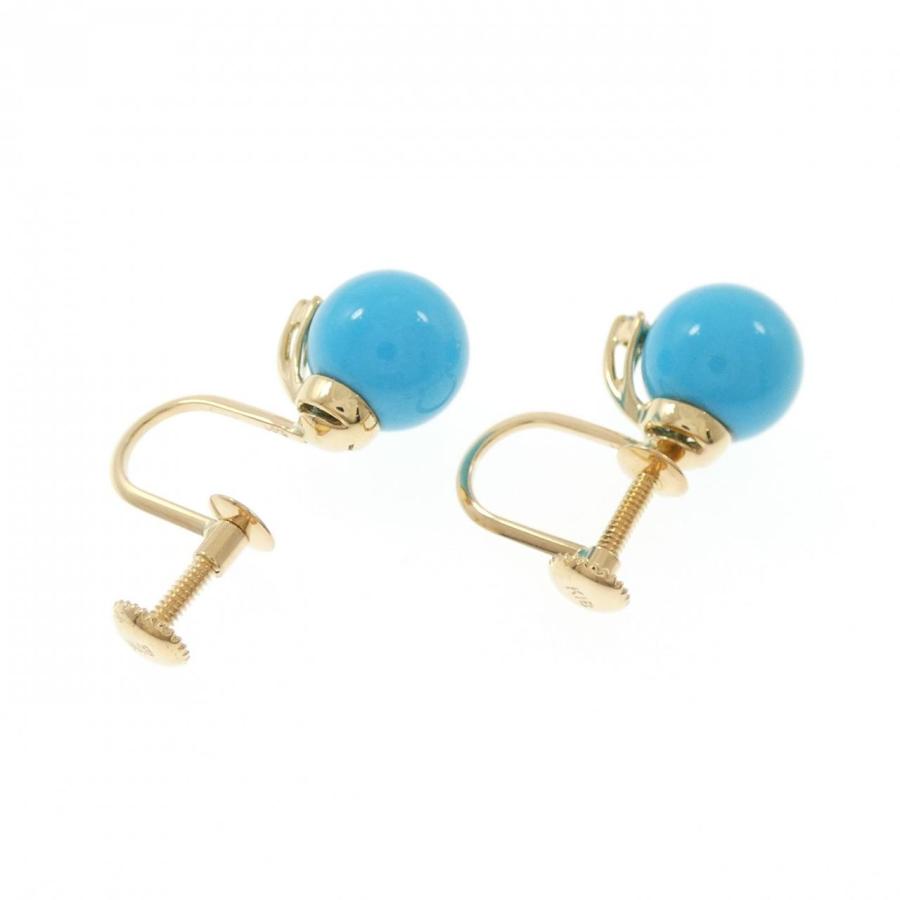 K18YG ターコイズ イヤリング : KOMEHYO ONLINESTORE Yahoo!店