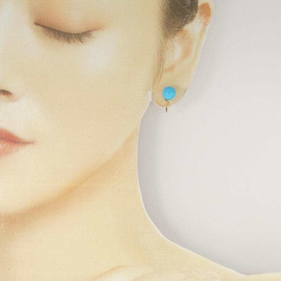 GSTV K18YG ターコイズピアス‼️最終値下げ‼️ GSTV K18YG ターコイズピアス‼️最終値下げ‼️ ターコイズ