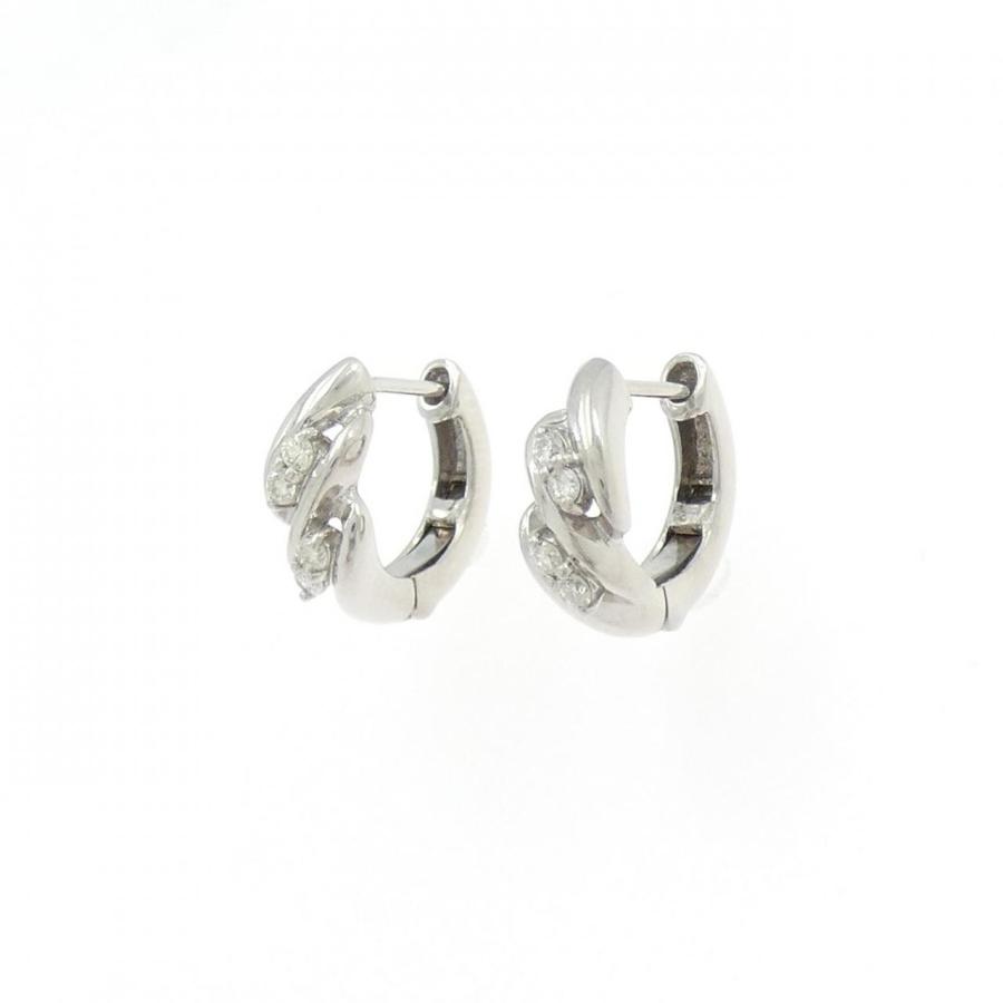 K18WG ダイヤモンド ピアス 0.08CT : KOMEHYO ONLINESTORE Yahoo!店 