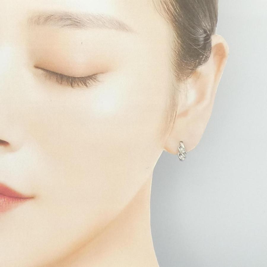 K18WG ダイヤモンド ピアス 0.08CT : KOMEHYO ONLINESTORE Yahoo!店 