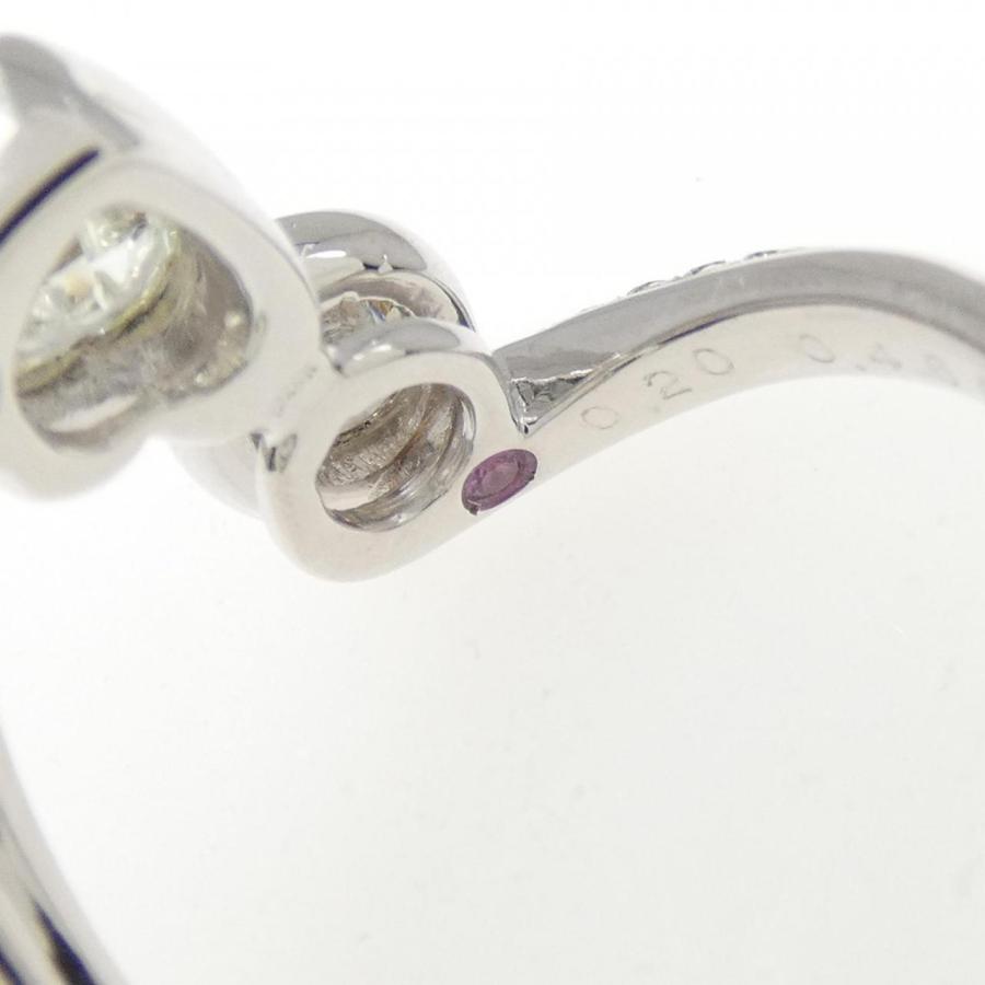K18WG ハート ダイヤモンド リング 1.092CT : KOMEHYO ONLINESTORE