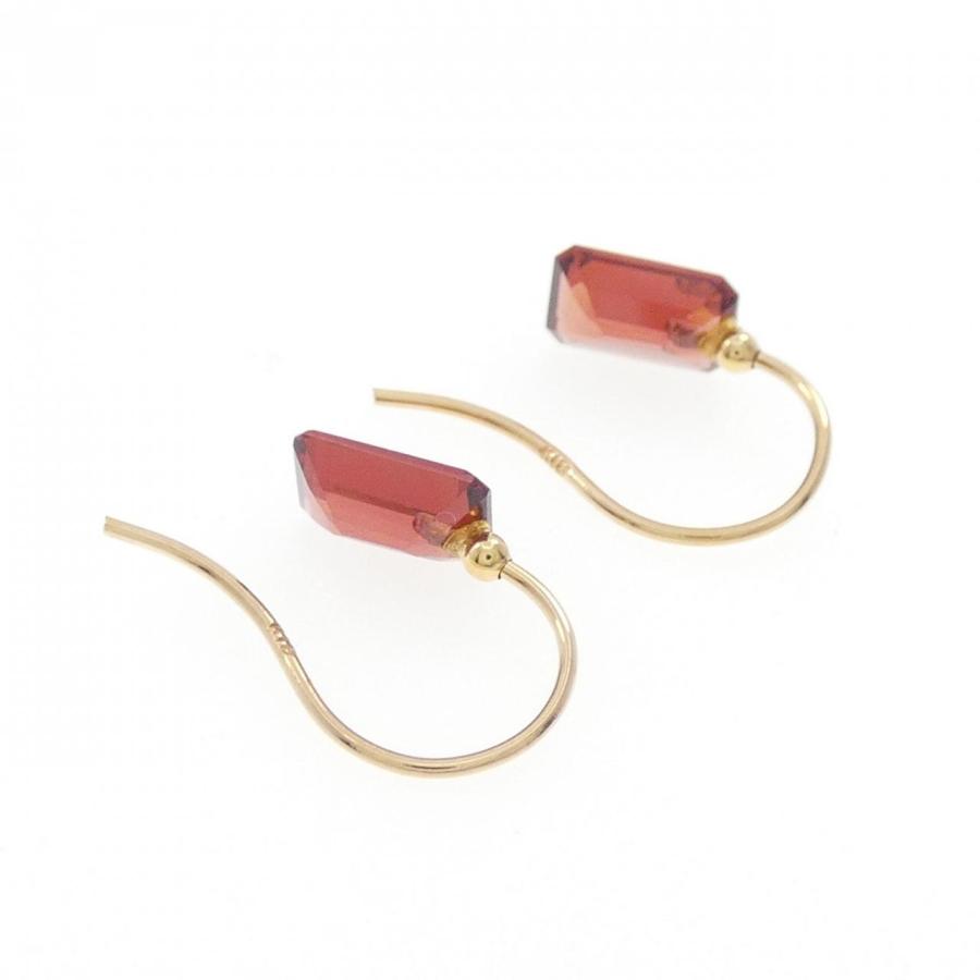 K18YG ガーネット ピアス : KOMEHYO ONLINESTORE Yahoo!店 - 通販