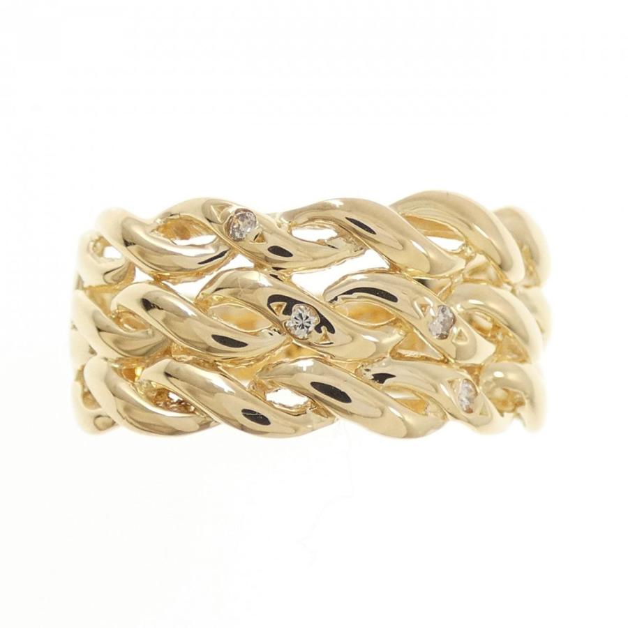 K18YG ダイヤモンド リング 0.04CT : KOMEHYO ONLINESTORE Yahoo!店 
