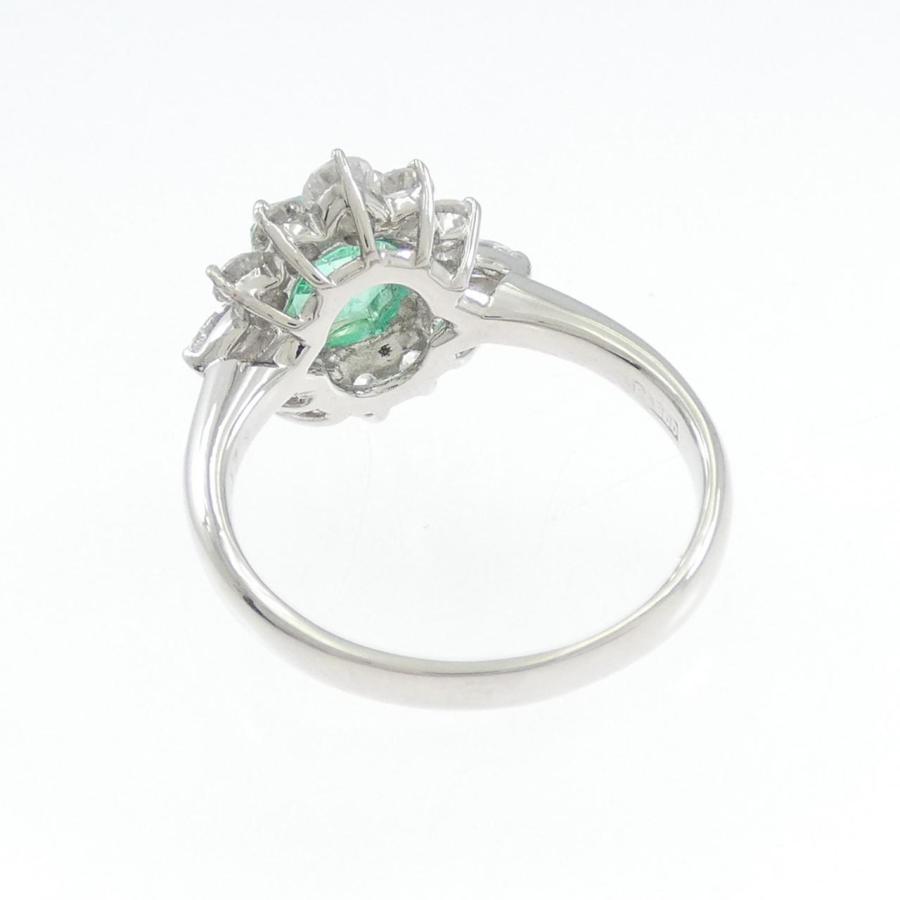 PT900 エメラルド リング 0.86CT : KOMEHYO ONLINESTORE Yahoo!店 