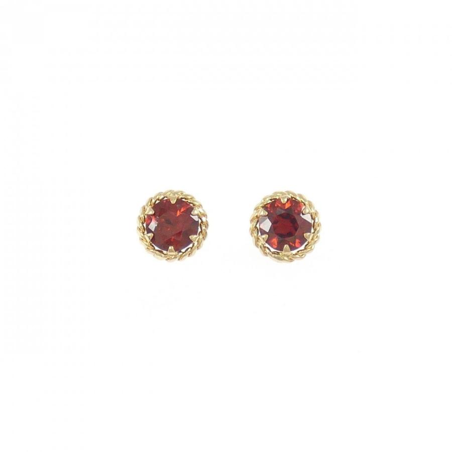 k18YGガーネットピアス 新品未使用品 K18YG ガーネット ピアス : KOMEHYO ONLINESTORE Yahoo!店 - 通販
