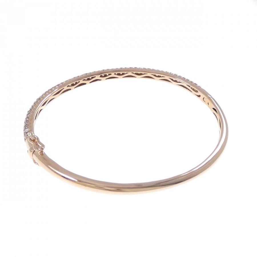 K18PG ダイヤモンド バングル 1.91CT : KOMEHYO ONLINESTORE Yahoo!店