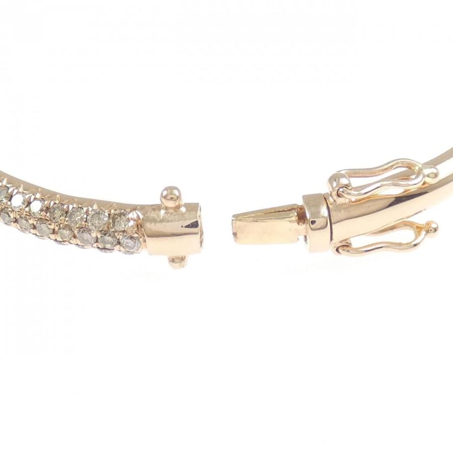 K18PG ダイヤモンド バングル 1.91CT : KOMEHYO ONLINESTORE Yahoo!店
