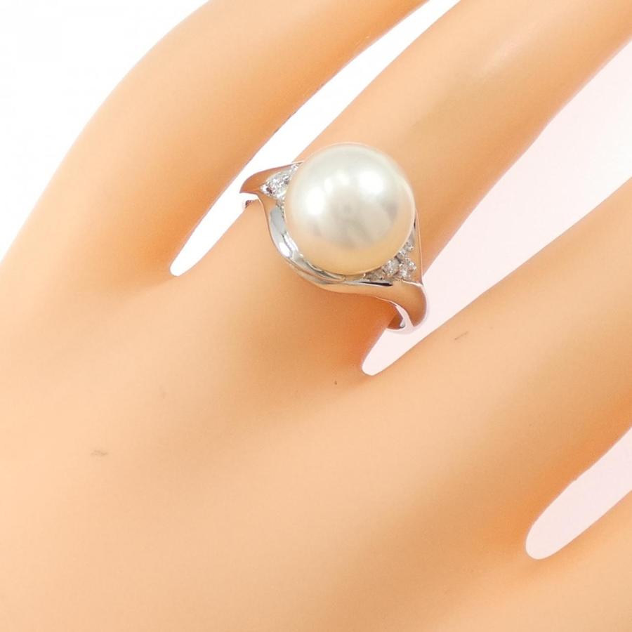 PT900 アコヤパール リング 10mm : KOMEHYO ONLINESTORE Yahoo