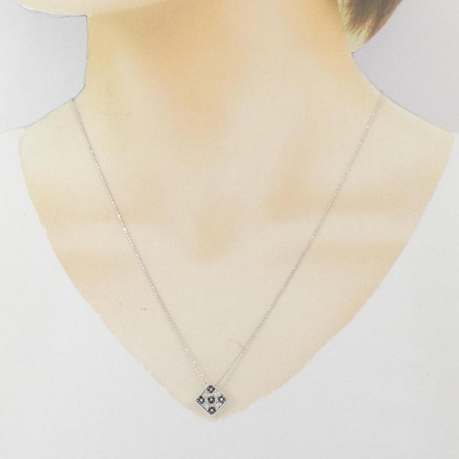K18WG ダイヤモンド ネックレス 0.18CT : KOMEHYO ONLINESTORE Yahoo 