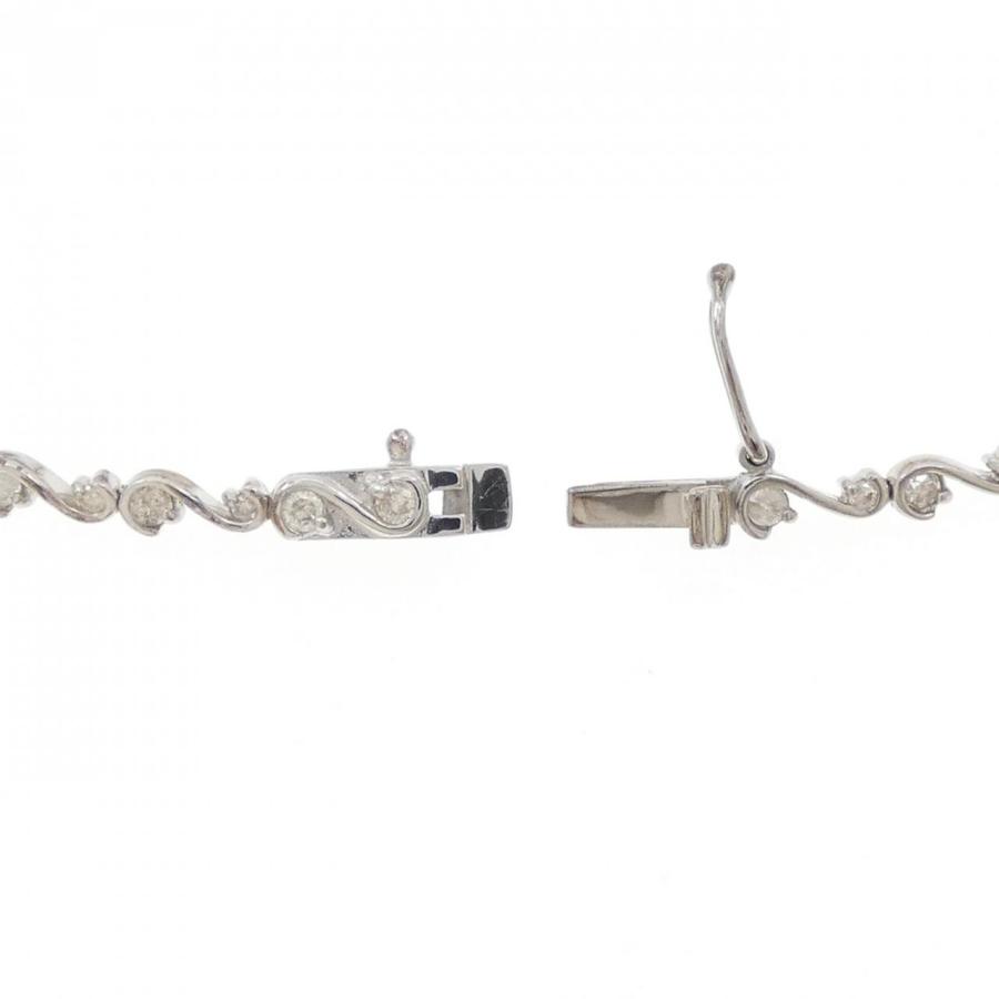 K18WG ダイヤモンド ブレスレット 1.00CT : KOMEHYO ONLINESTORE Yahoo