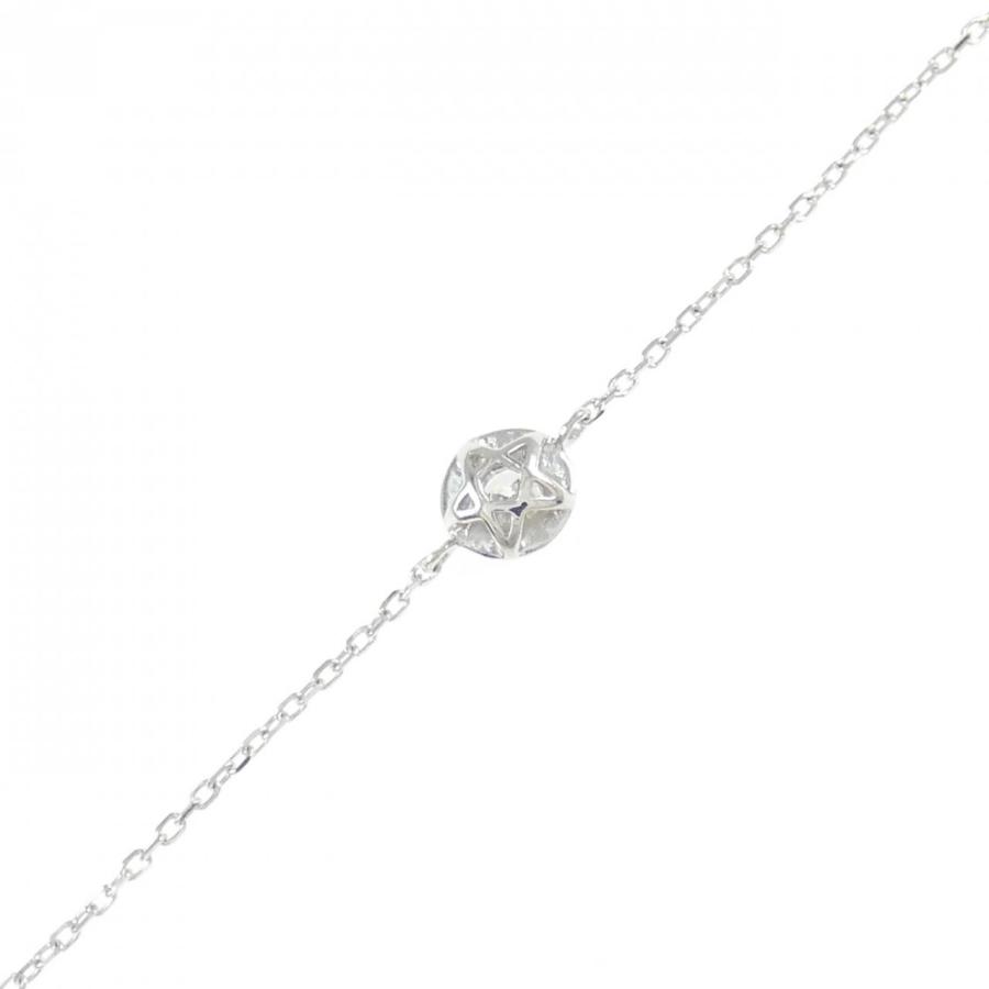 K18WG ダイヤモンド ブレスレット 0.084CT_1