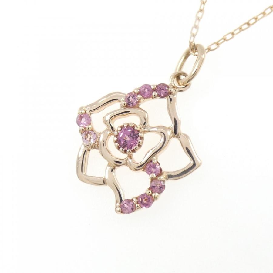 K10PG ローズ ガーネット ネックレス : KOMEHYO ONLINESTORE Yahoo!店 