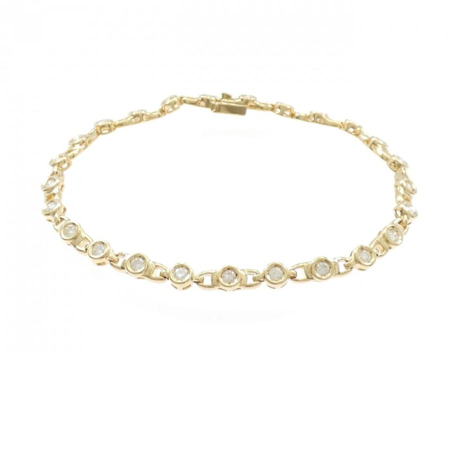 K18YG ダイヤモンド ブレスレット 1.00CT : KOMEHYO ONLINESTORE Yahoo 