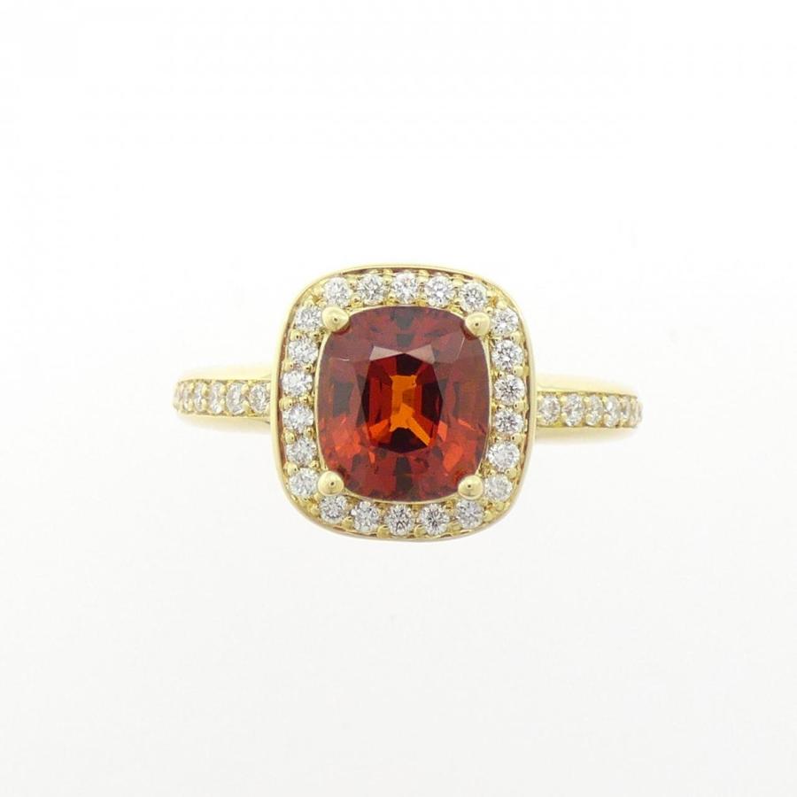 K18YG ガーネット リング 2.34CT_1