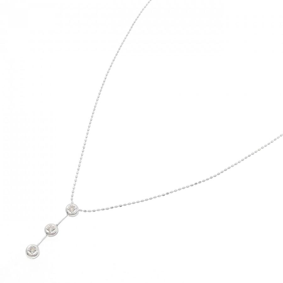 K14WG ダイヤモンド ネックレス 0.06CT : KOMEHYO ONLINESTORE Yahoo 