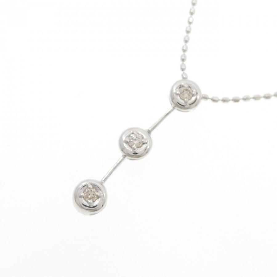 K14WG ダイヤモンド ネックレス 0.06CT : KOMEHYO ONLINESTORE Yahoo 