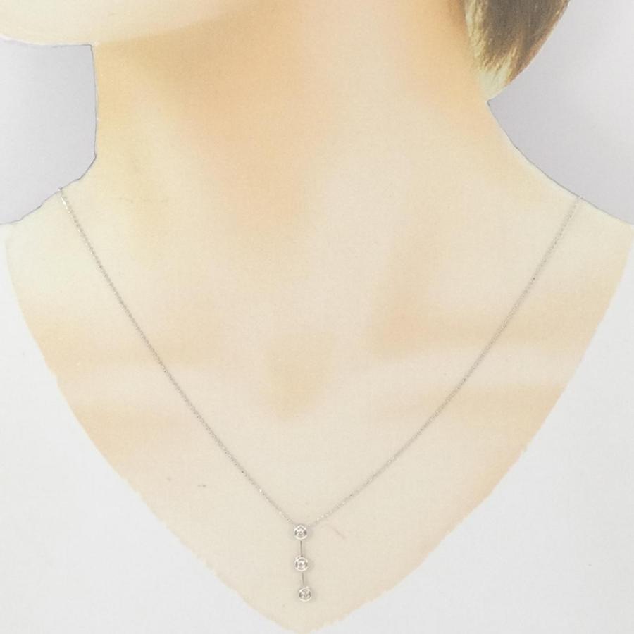 K14WG ダイヤモンド ネックレス 0.06CT : KOMEHYO ONLINESTORE Yahoo 