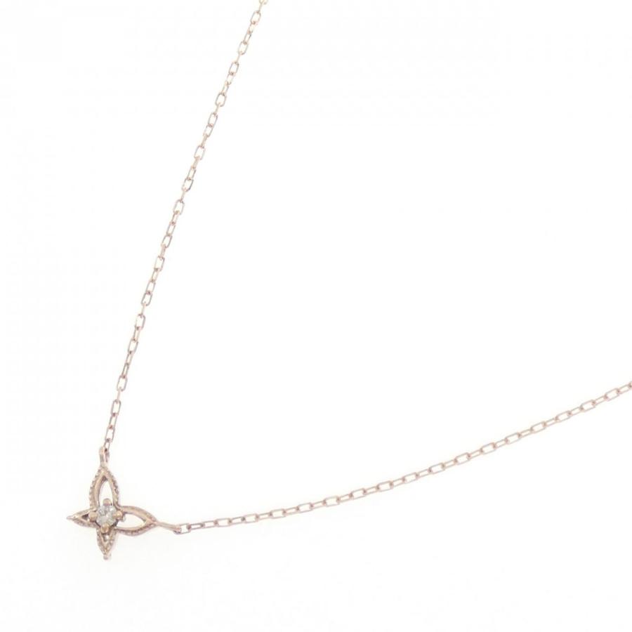 k10PG ネックレス　0.02カラット K10PG ダイヤモンド ネックレス 0.02CT : KOMEHYO ONLINESTORE Yahoo