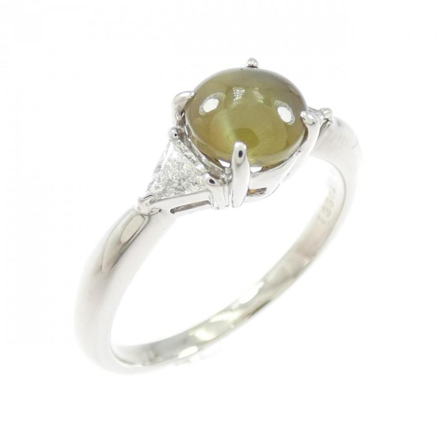 PT900 クリソベリルキャッツアイ リング 1.38CT : KOMEHYO ONLINESTORE 