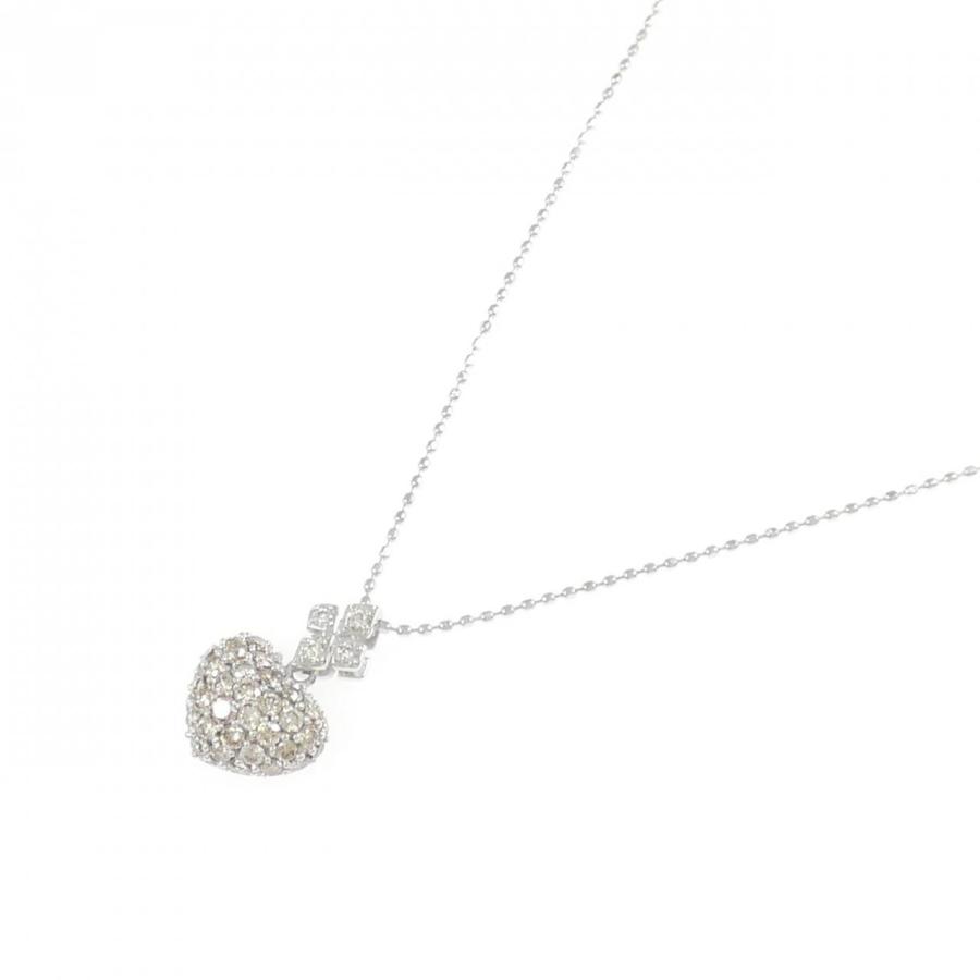 カサハラ マスミ ハート ダイヤモンド ネックレス 0.50CT : KOMEHYO 
