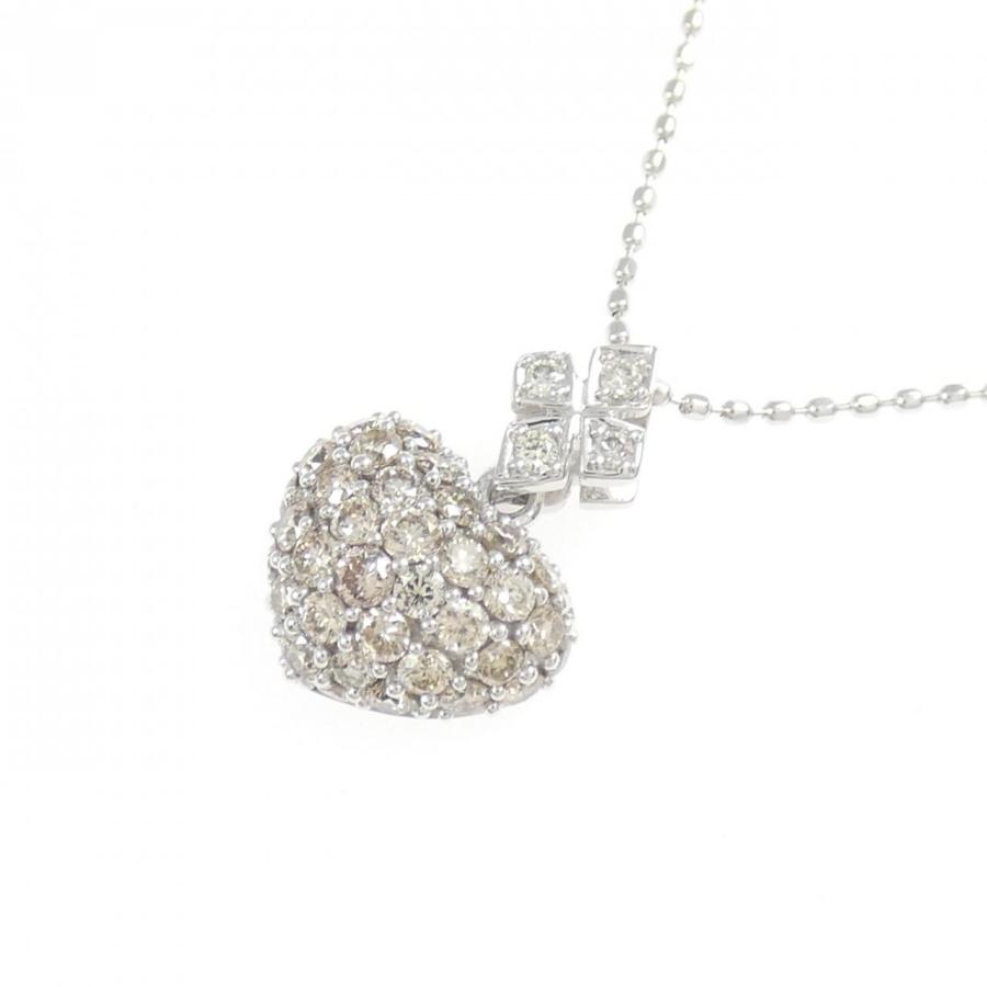 カサハラ マスミ ハート ダイヤモンド ネックレス 0.50CT : KOMEHYO 