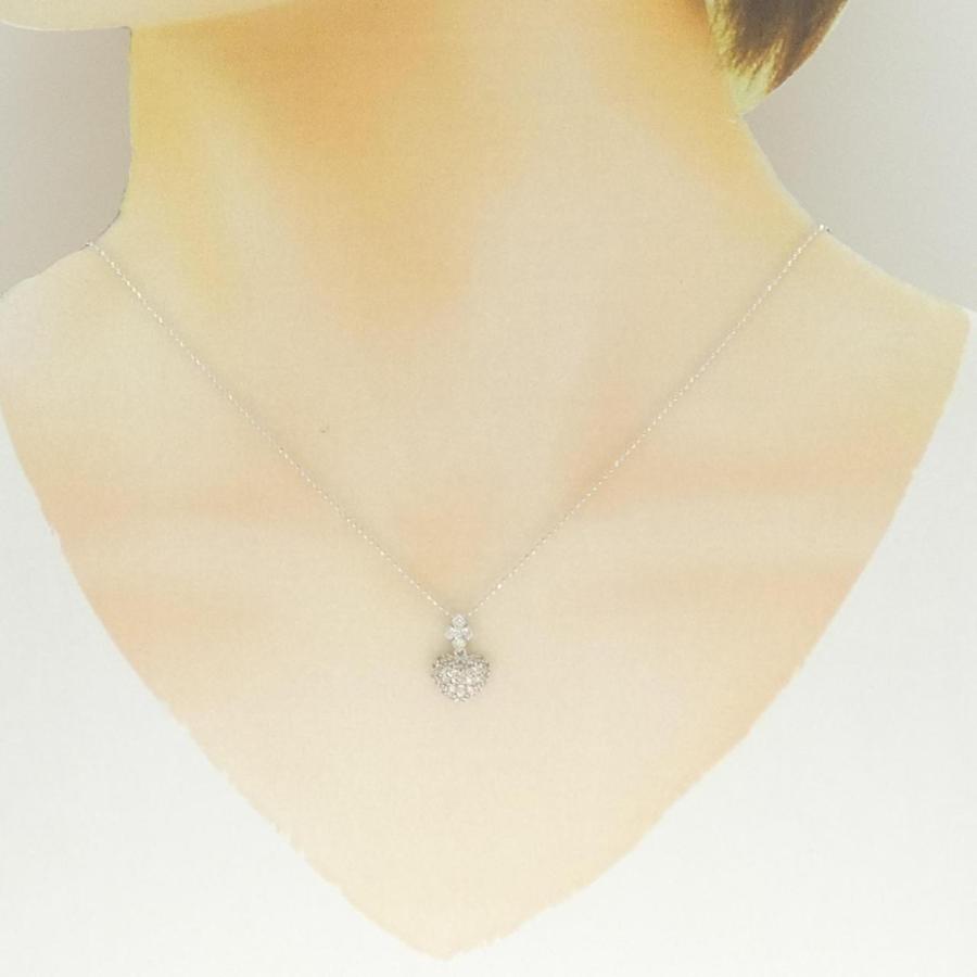 カサハラ マスミ ハート ダイヤモンド ネックレス 0.50CT : KOMEHYO 
