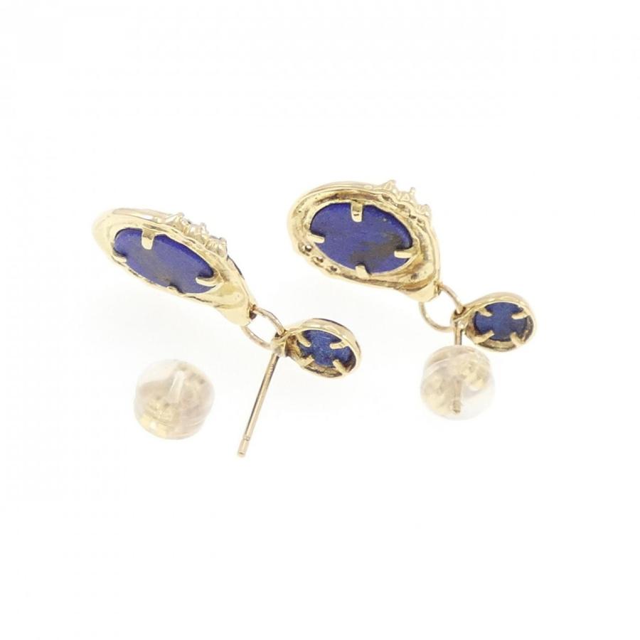 ★期間限定K18バタフライデザイン ラピスラズリピアス★ K18YG ラピスラズリ ピアス : KOMEHYO ONLINESTORE Yahoo!店 - 通販