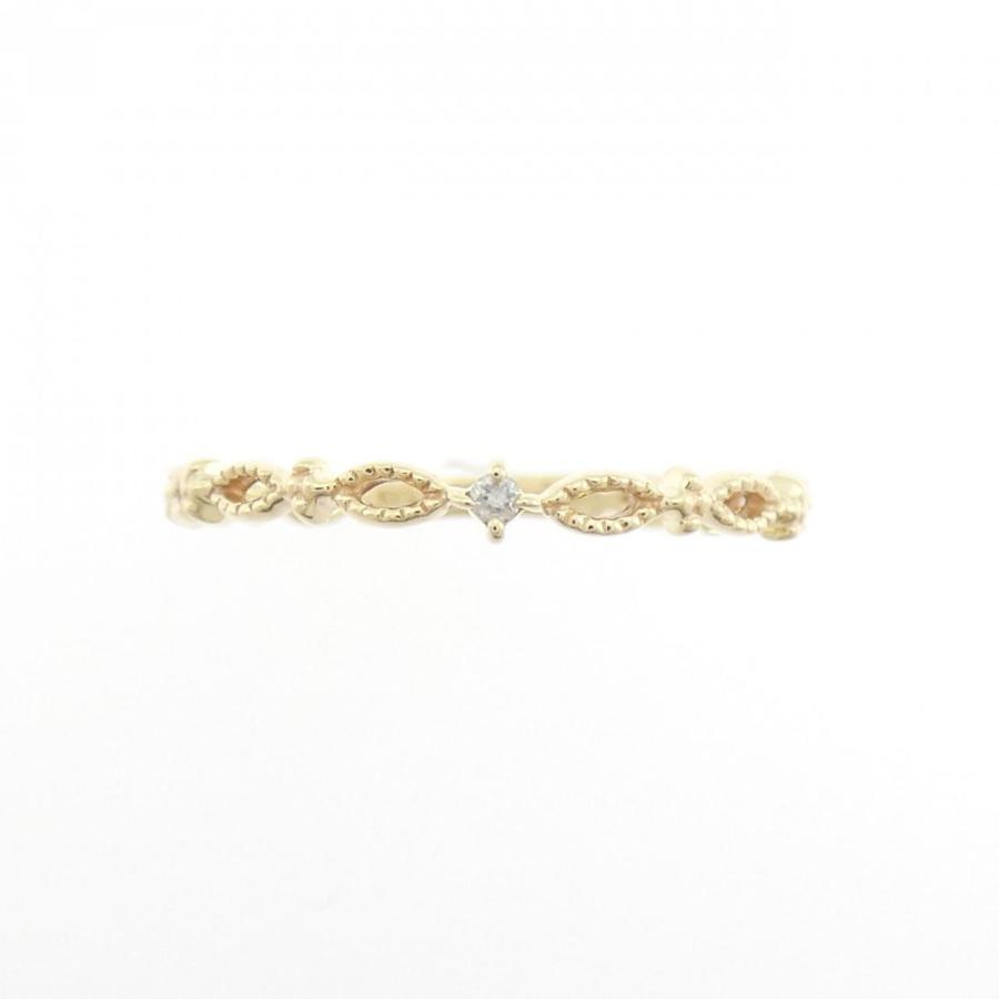 アクセサリー シエナ ロゼ ダイヤモンド ピンキー リング 0.01CT