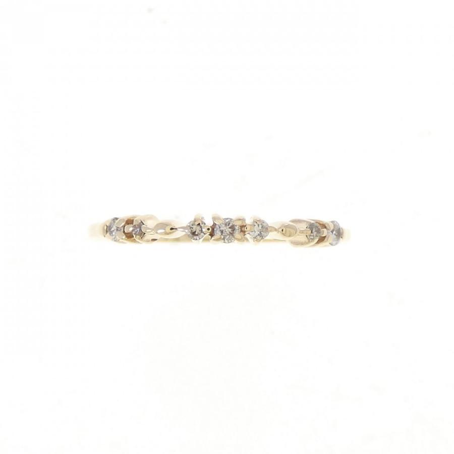 K10YG ダイヤモンド ピンキーリング 0.05CT : KOMEHYO ONLINESTORE 