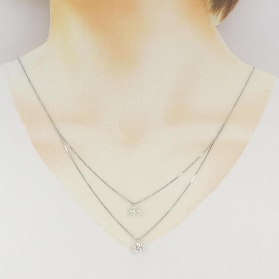 PT850 ダイヤモンド ネックレス 1.00CT