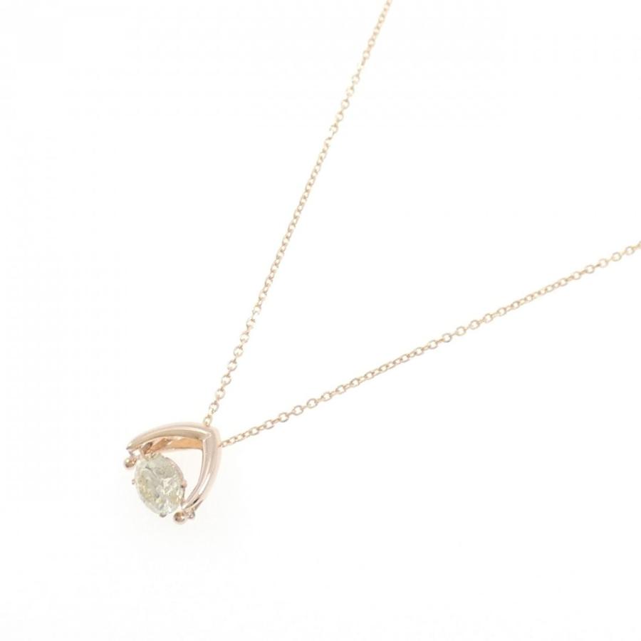 K18PG ダイヤモンド ネックレス 0.50CT : KOMEHYO ONLINESTORE Yahoo