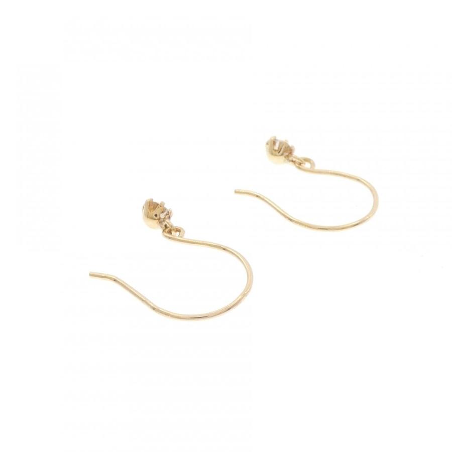 K18YG ダイヤモンド ピアス 0.10CT_2