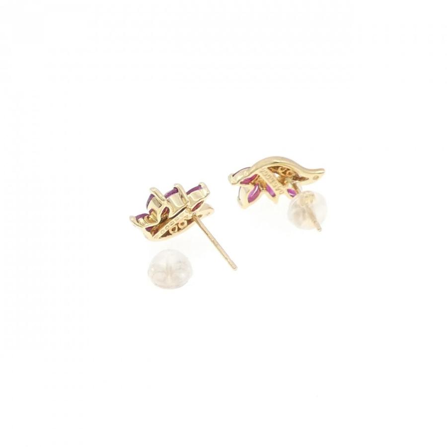w*b様 K18ルビーレース細工ピアス K18YG ルビー ピアス 0.90CT : KOMEHYO ONLINESTORE Yahoo!店 - 通販