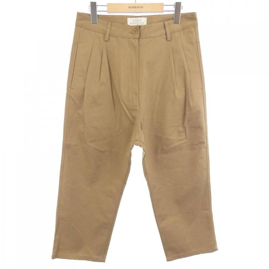 未使用品】スタジオニコルソン STUDIO NICHOLSON パンツ : 270-003-528  