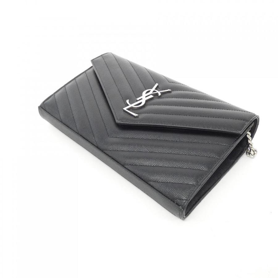 【新品】サンローラン 377828 BOW02 チェーンウォレットの画像