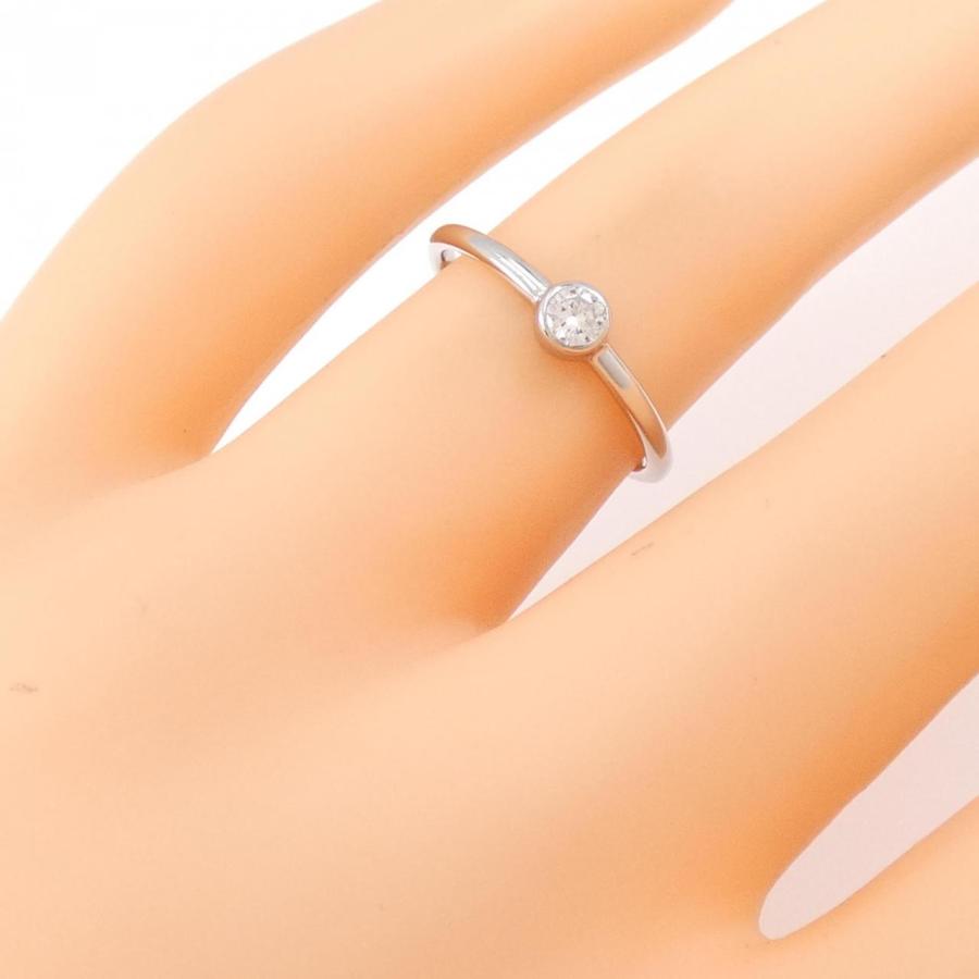 リメイク】PT ソリティア ダイヤモンド リング 0.10CT : KOMEHYO 