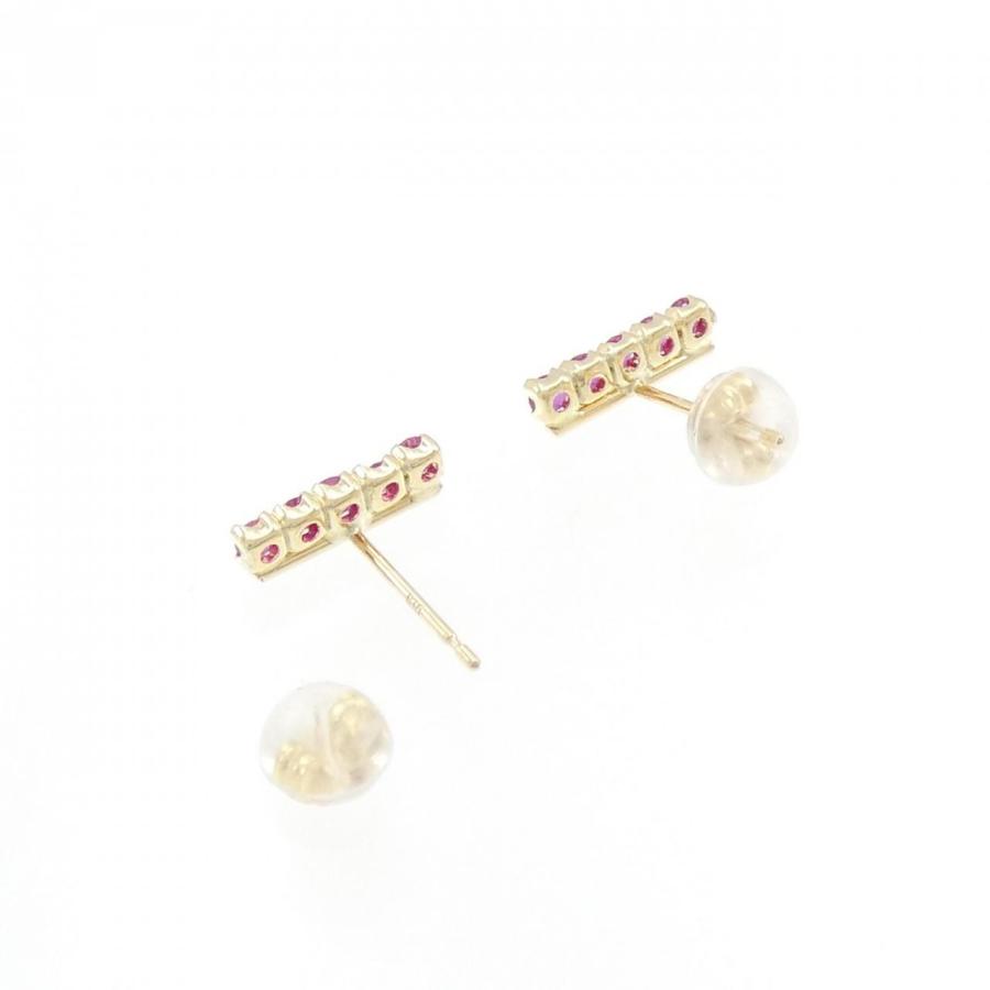 【K18YG ルビーピアス】 新品】K18YG ルビー ピアス : KOMEHYO ONLINESTORE Yahoo!店 - 通販