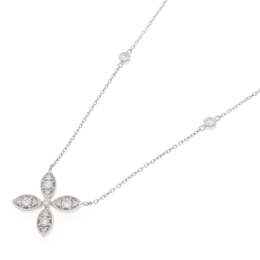 PT フラワー ダイヤモンド ネックレス 0.61CT_1