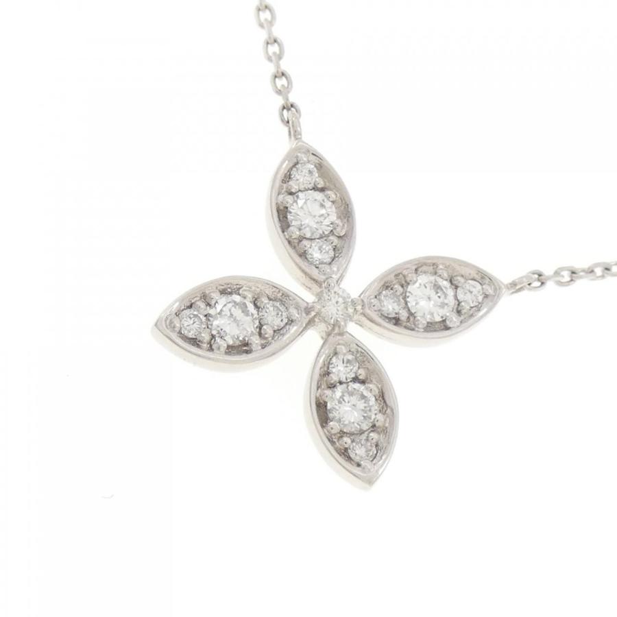 PT フラワー ダイヤモンド ネックレス 0.61CT_2