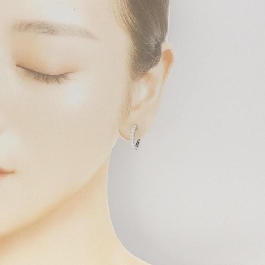 新品】PT フープ ダイヤモンド ピアス 1.005CT : KOMEHYO ONLINESTORE