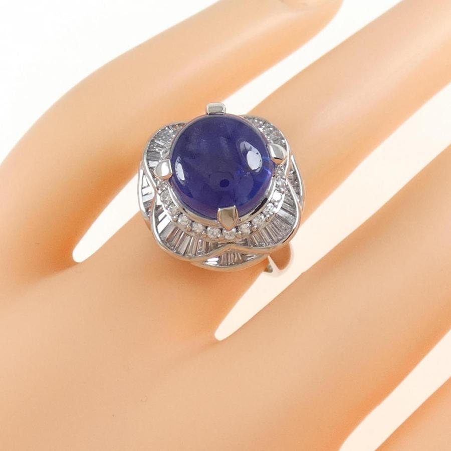 PT900 スターサファイヤ リング 10.82CT 【公式通販】