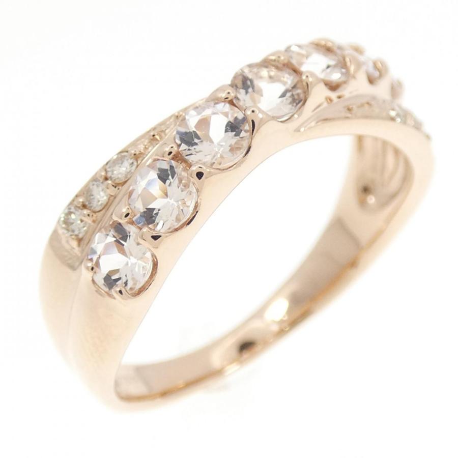 K10PG モルガナイト リング : KOMEHYO ONLINESTORE Yahoo!店 - 通販  