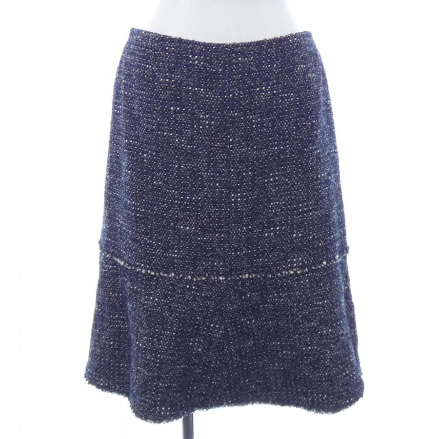 CHANEL　サイド　ライン　ネイビー　お洒落　スカート　ミディ丈　上品 2022新作】マーメイドスカート 膝丈 ミディアム丈[品番：SPCW0001823