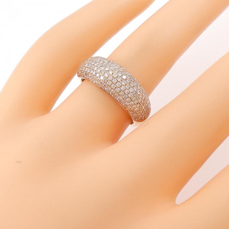 K18PG パヴェ ダイヤモンド リング 1.00CT : KOMEHYO ONLINESTORE 