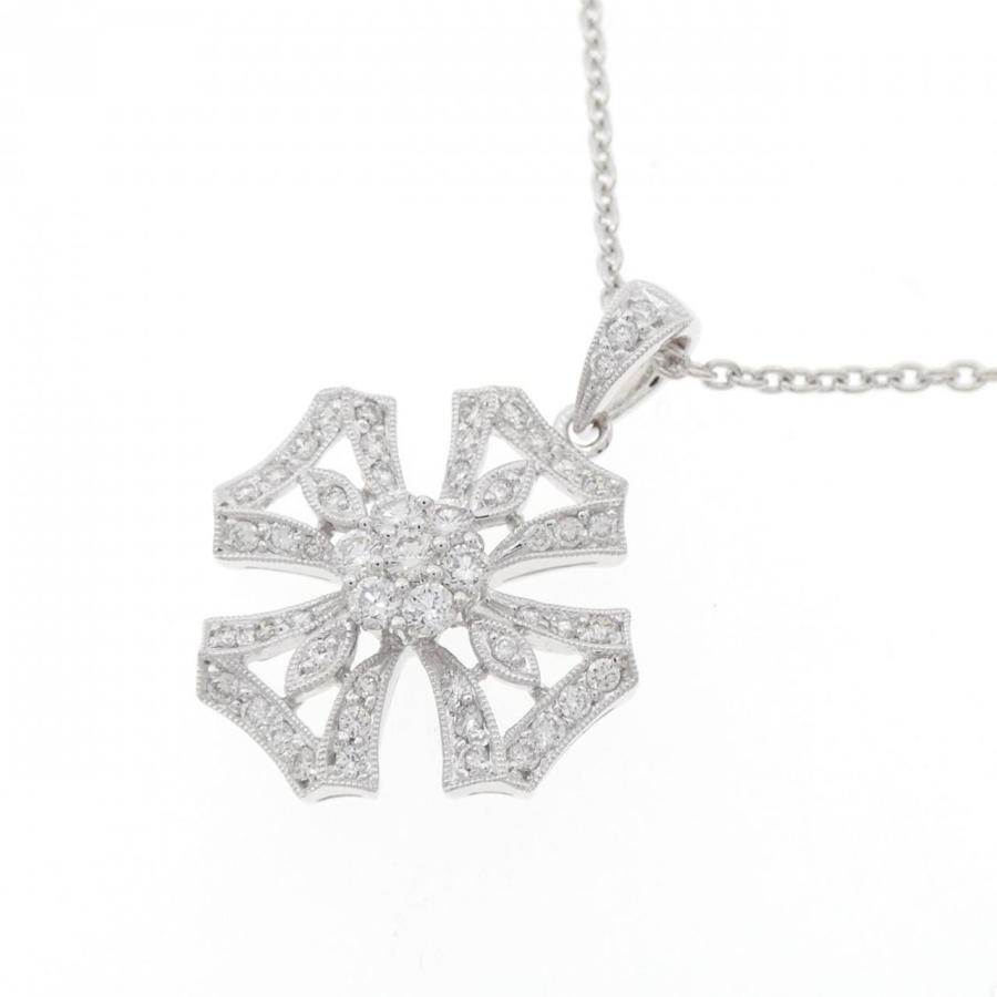 750WG/K18WG ダイヤモンド ネックレス 0.62CT : KOMEHYO ONLINESTORE